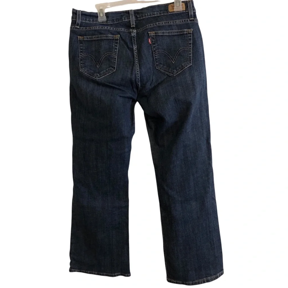 Levi's Blue Boot Cut Jeans Classic Denim Style